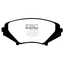 EBC Brakes Bremsbelagsatz Bremsklötze F1Y13323ZB | 131554