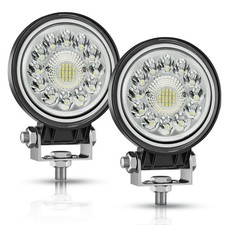4 Inch 99W Fog Lights, LED Tractor Work Lights, 6500k Waterproof LED Lights V...