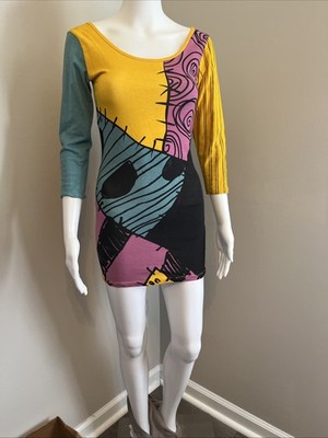Nightmare Before Christmas Adult Sally Dress Officially licensed 3/4 Sleeves S