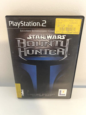 PS2 Star Wars: Bounty Hunter Limited Edition   Collector s Cover