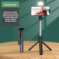 Selfie Stick Tripod with Bluetooth Remote Portable Extendable,For Live Streaming