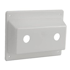 Faucet Bezel  Stand Off Faucet Cover  White
