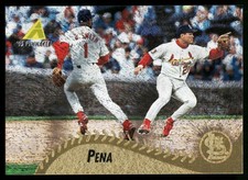Geronimo Pena St. Louis Cardinals 1995 Pinnacle Museum #348