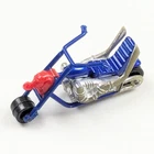 1972 LESNEY MATCHBOX Superfast Chopper No. 71 Jumbo Jet England Motorcycle BLUE