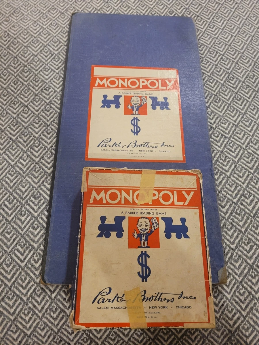 Finance Monopoly 1935 Year Vintage Manufacture Board & Traditional