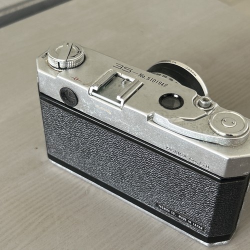 Yashica 35 Rangefinder 35mm Film Camera w/4.5cm Parts Only Untested - Picture 13 of 18