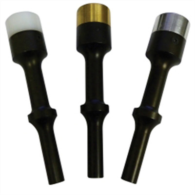 VIM Tools Air Ha mmer Soft Head Tool Set, 3 Piece Aluminum, Brass, & Nylon Heade