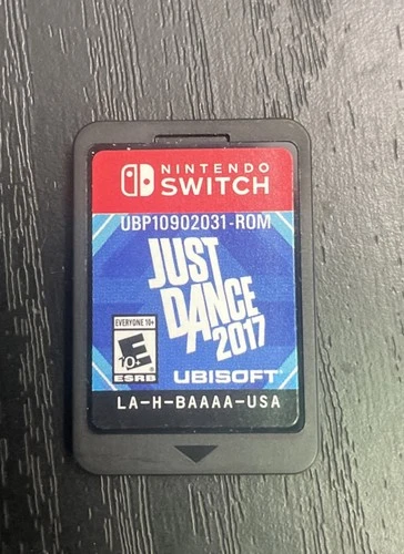 Nintendo Switch Just Dance 2017 Music & Dance Video Game Tested Working