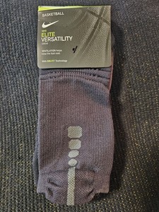 New Original Nike Elite Socks Dri-Fit Basketball Crew Size L Green/Yellow