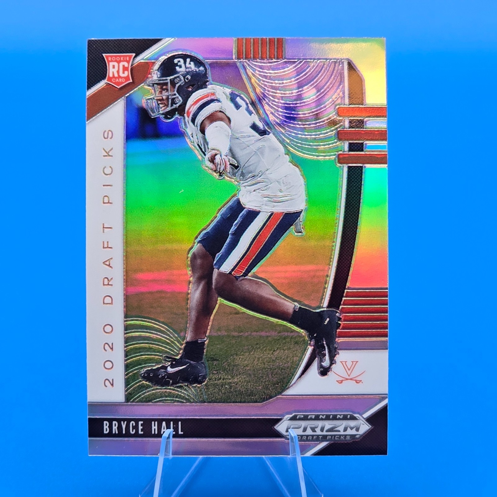 Bryce Hall Panini Prizm Draft Picks #170 Silver