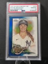 22 Allen & Ginter  - Rachel Balkovec (RC) 42/150 - Blue Refractor PSA 10