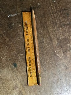 Vintage Used American Pencil Company NY Velvet No 1 556 Lot Of 1