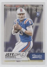 2016 Panini Classics Rookies Red Back Jeff Driskel #214 0a6