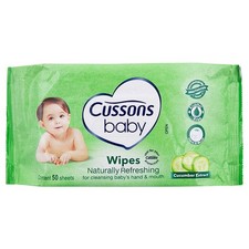 Cussons baby wipes