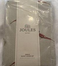 Joules The Pheasant Duvet Cover Set In Single Or Double Size - New - Khaki