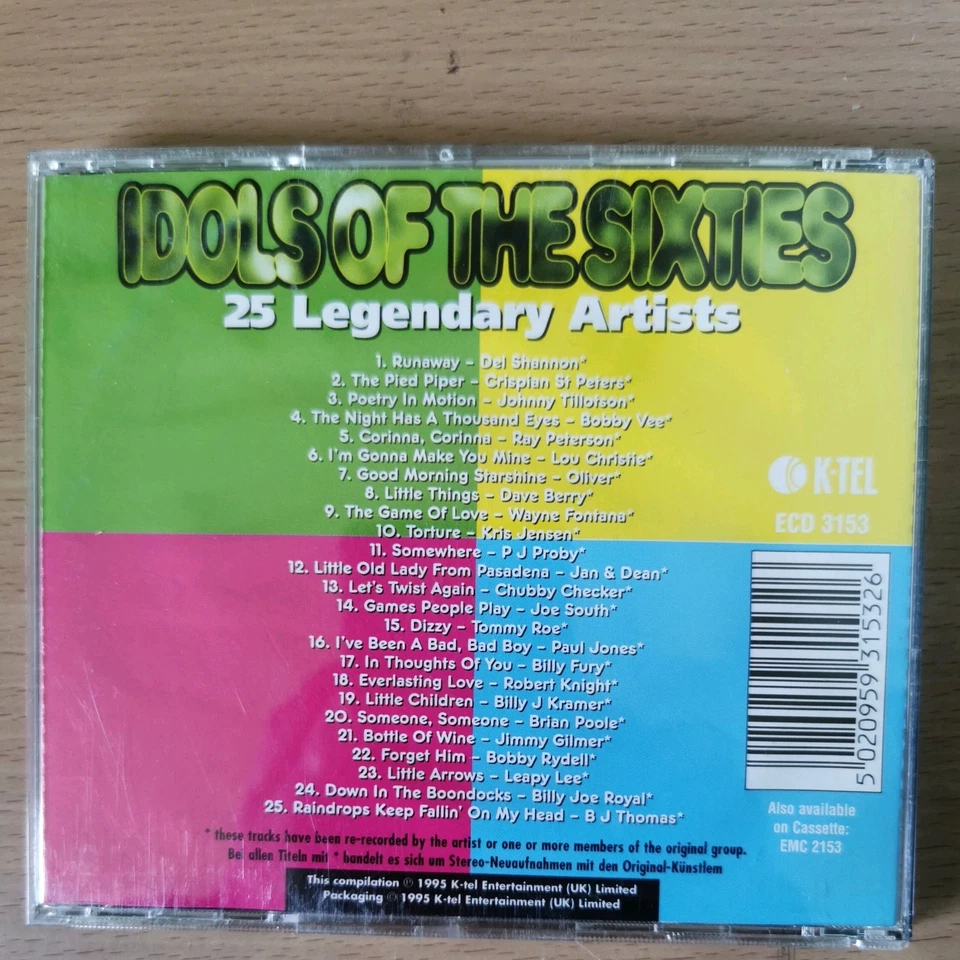 Idols Of The Sixties von not specified | CD | Zustand gut - Bild 2 von 2