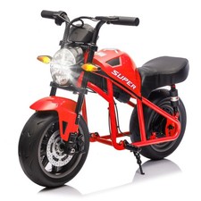 24V Kids Electric Motorcycle Dirt Bike Ride on Motorbike with LED Battery Power
