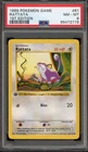 Pokemon Rattata Base Set Shadowless 1st Edition #61 PSA 8