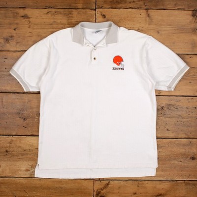 Vintage Dynasty Cleveland Browns Poloshirt XL Herren NFL Football Athletic Fan