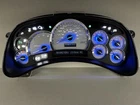 03-05 Ultimate SS Speedometer Instrument Gauge Cluster white / blue glow LED