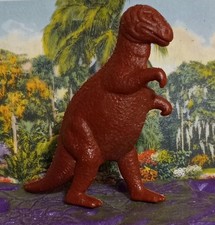 Vintage Original Marx Prehistoric Playset Allosaurus Brown