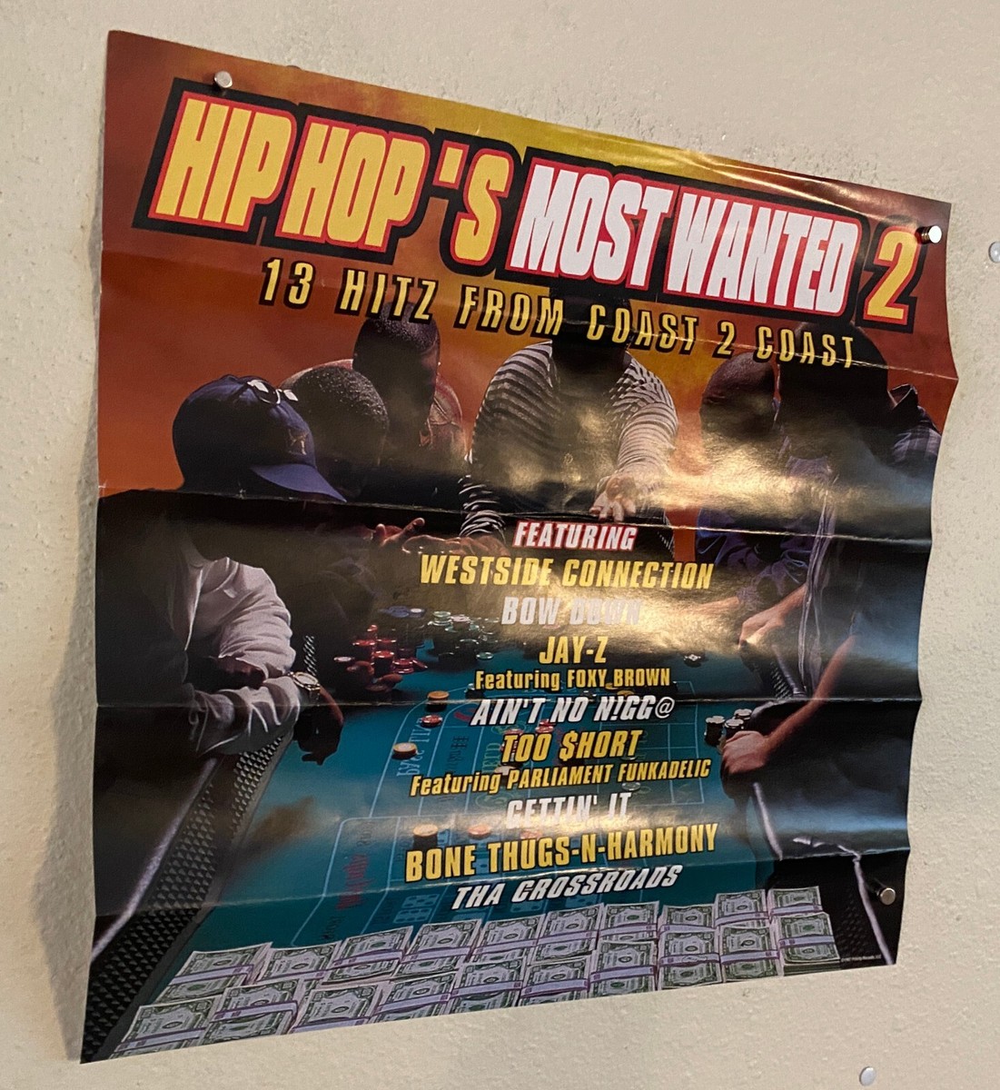 Poster: Hip Hop's Most Wanted 2: Jay-Z, Bone Thugs-N-Harmony rap