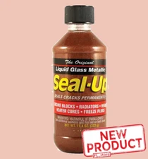 Cooling System Sealer Cars Trucks Auto Seal Up Liquid Glass Metallic Formula NEW