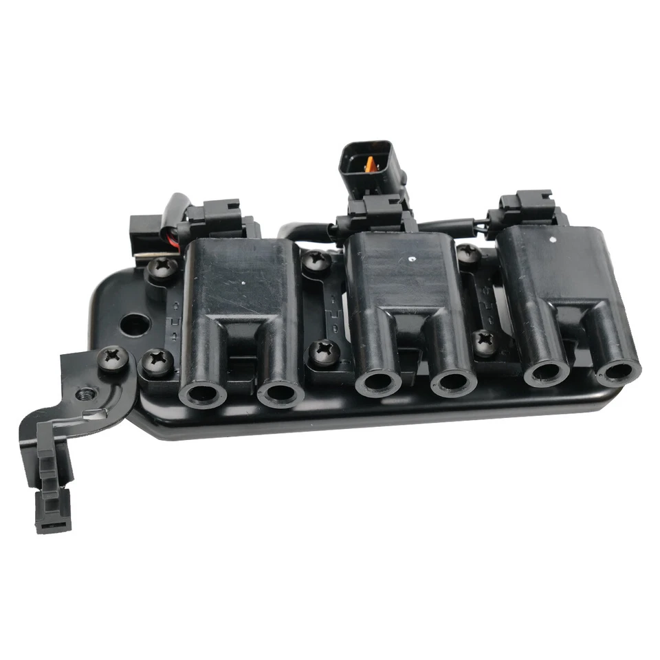 Nueva bobina de encendido + 6 bujías + cables aptos para Hyundai Tucson Kia 2,7 L UF498 Foto 4 de 4