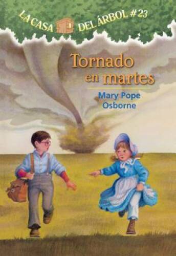 La casa del árbol # 23 Tornado en martes / Twister on Tuesday (Spanish E - GOOD - Picture 1 of 1