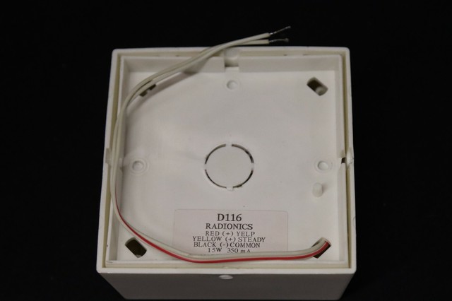 Bosch D116 Security System Alarm Siren 12 Volt 15 Watt for sale online ...