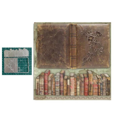 Book Metal Cutting dies Scrapbook Decoration DIY Crafts Album Embossed Cards 