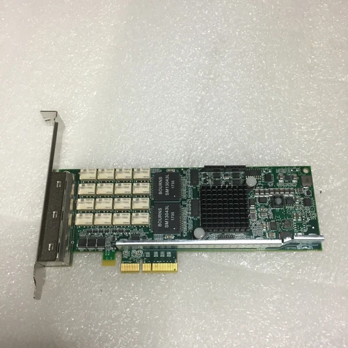410-00115-01 Riverbed 1Gbps Quad Port Gigabit PCI-E Bypass Network Card I350-T4!