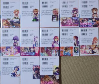 Harem in the Labyrinth of Another World Light Novel vol.1-13 Book set Japanese