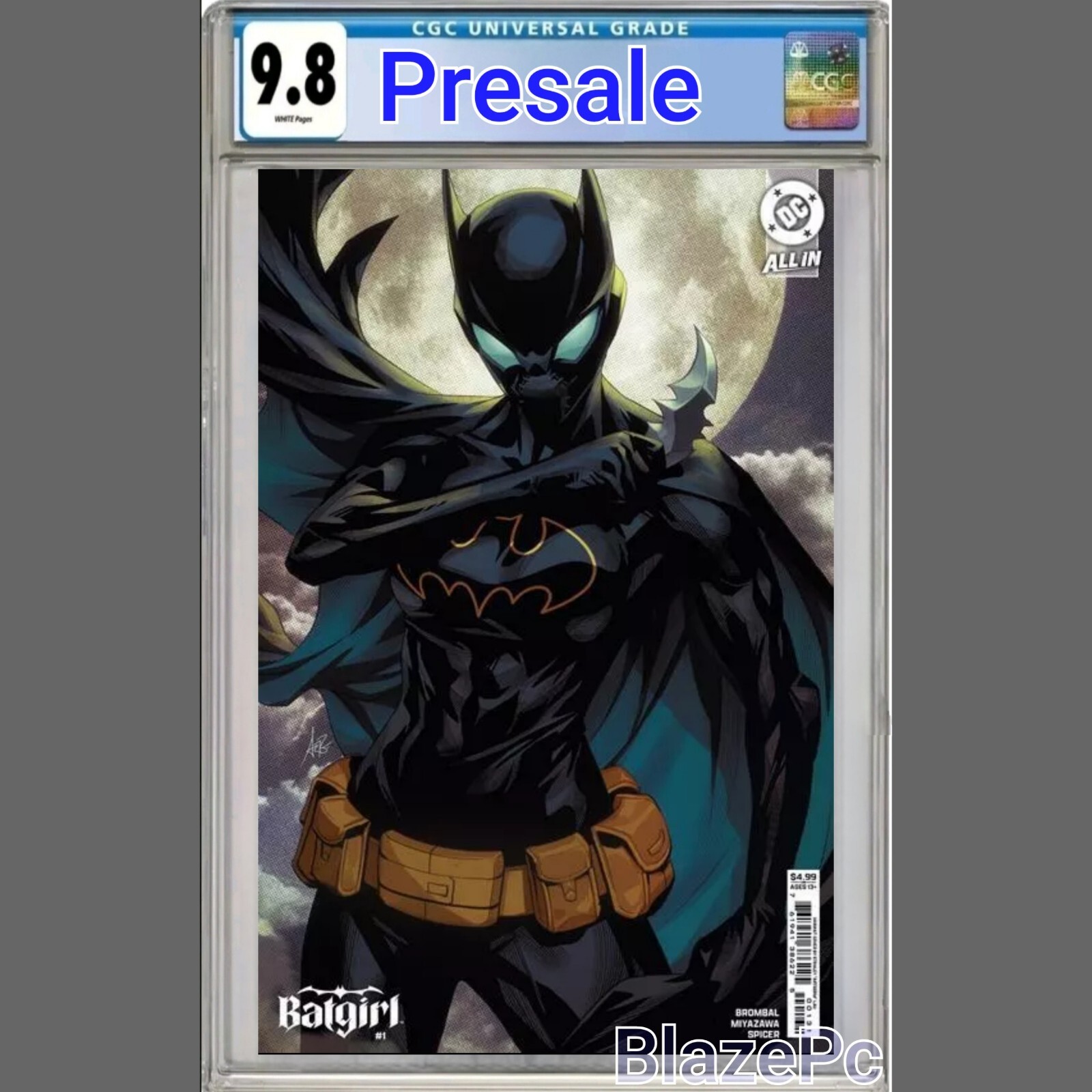Batgirl #1 (Cvr C Stanley Artgerm Lau Card Stock Variant) Value