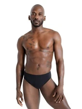 Capezio Boy's Full Seat Dance Belt (5935Y), Youth Medium, Black