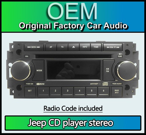 Jeep Patriot CD player, Jeep 