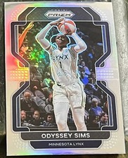 2022 Panini Prizm WNBA Silver Prizm Odyssey Sims #102 Minnesota Lynx