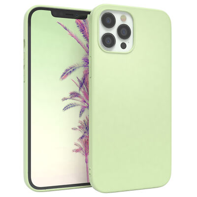 Für Apple iPhone 12 Pro Max Schutzhülle TPU Backcover Tasche Slim Etui Matt Grün