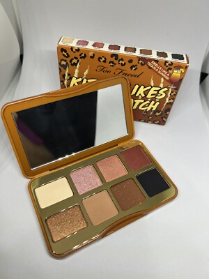 NEW Too Faced Kitty Likes To Scratch  Eye Pallette w/Mirror