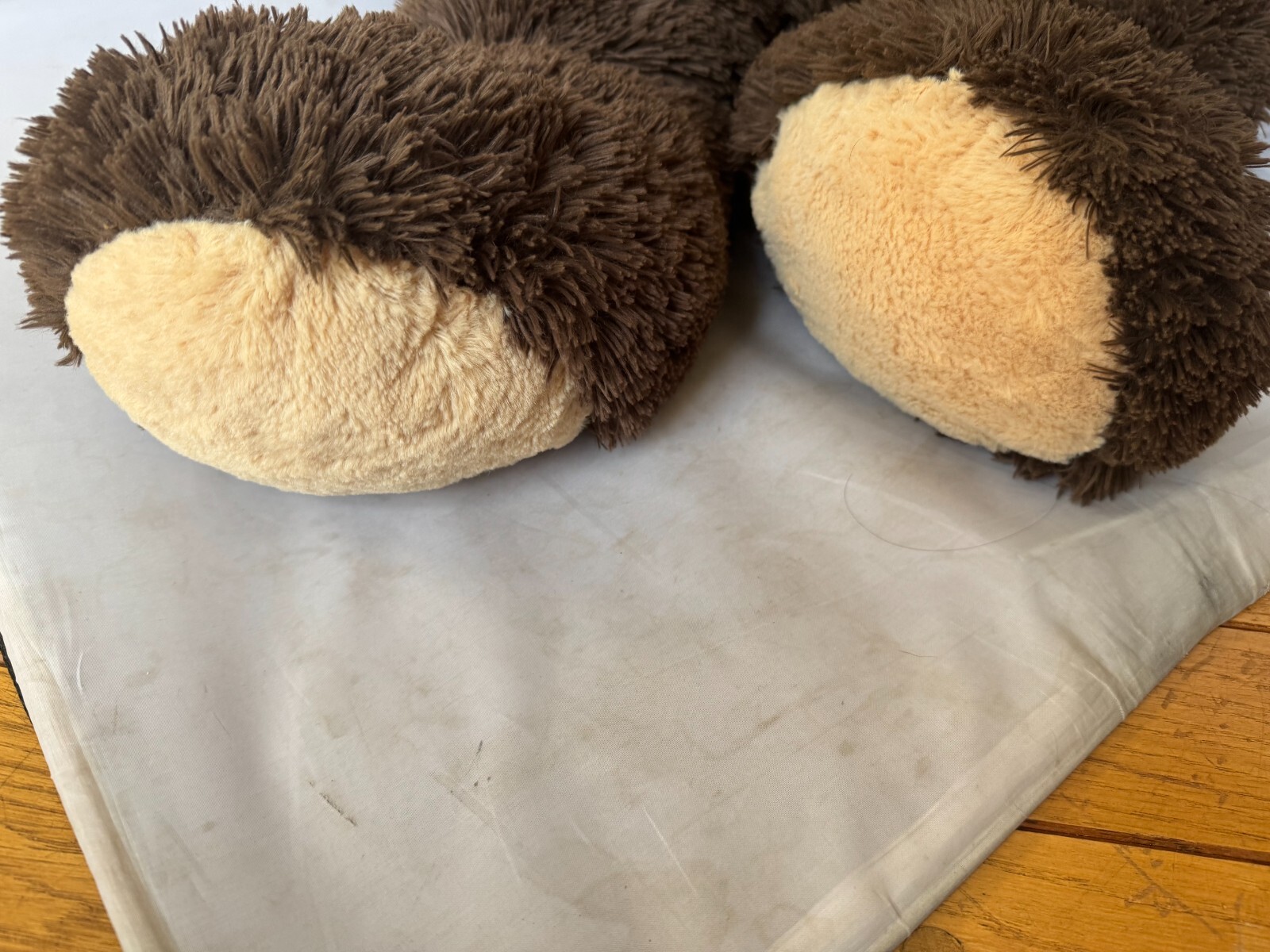 37” Hugfun/Costco XL Giant Plush Stuffed Animal Dog Jumbo Brown Beige EXCELLENT