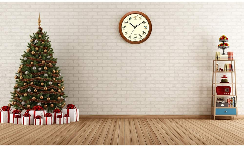 Benail Singing Bird Wall Clock 12 Inch with New Design of the Bird