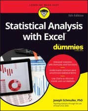 Statistical Analysis with Excel for Dummies by Schmuller, Joseph