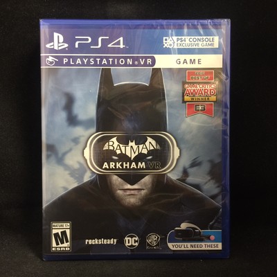 Batman: Arkham VR (PS4 VR) BRAND NEW 