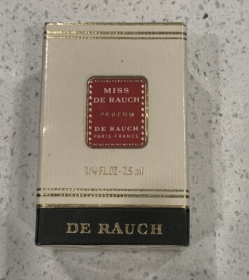 Vintage De Rauch  Miss De Rauch  Parfume Mini. New