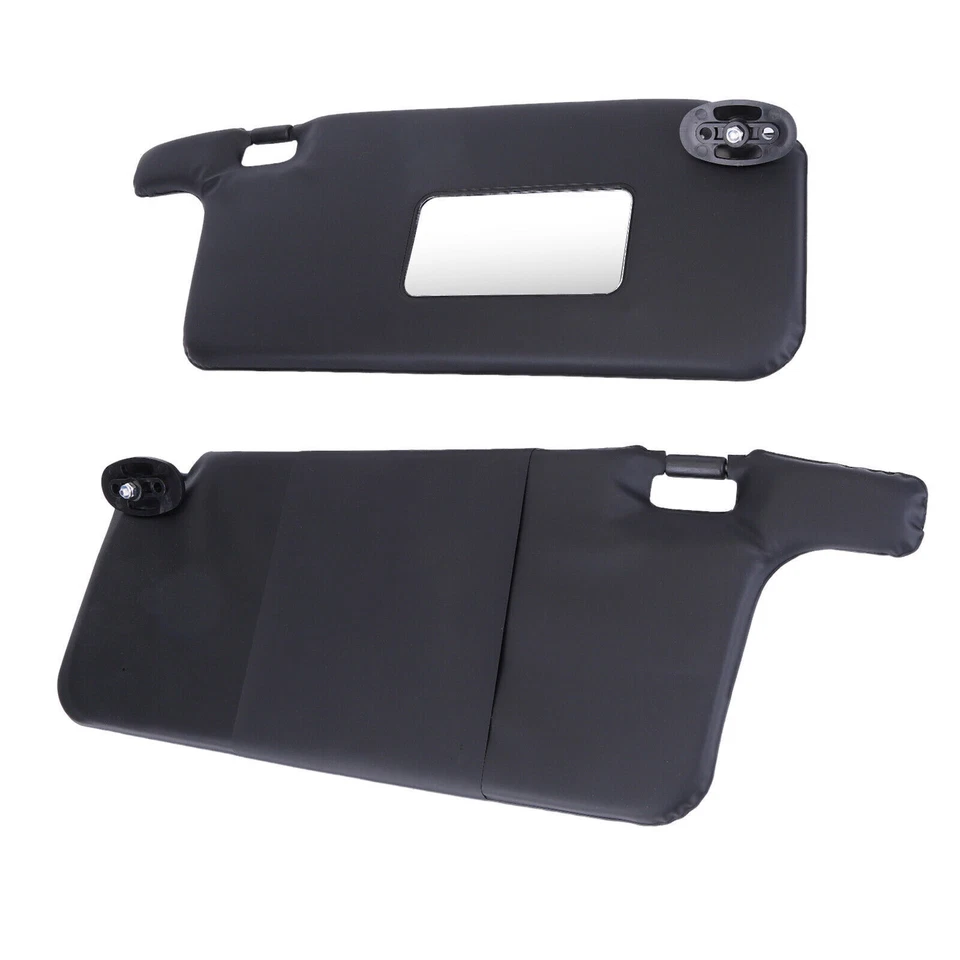 Fit For Honda Civic 1996 1997-2001 Interior Sunvisor Pair LHD Black 2X Foto 3 de 4