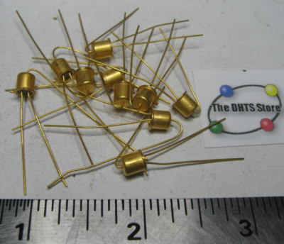 #ad Northern Electric Silicon Si NPN Transistor Gold Unmarked NOS Qty 10 $5.99