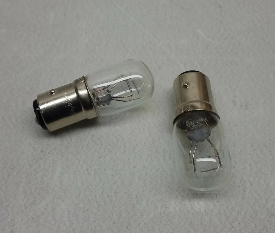 3496 Wagner Miniatura Bombillas Señal de Giro Luz Trasera Cantidad 2 Bombillas Foto 3 de 3