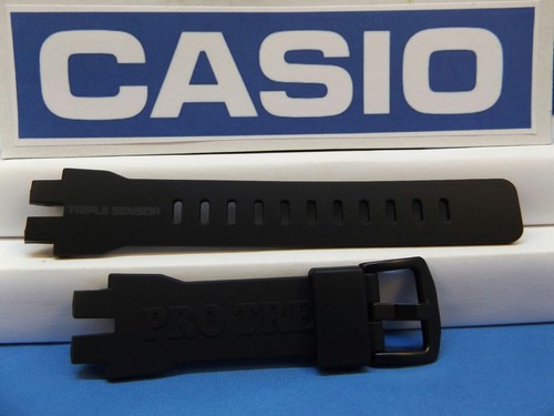 Casio Cinturino PRW-3000 - 1AV nero. Cinturino. Orologio. Pro Trek triple  sensor | eBay