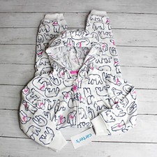 Carter's Baby Girl'sFleece Footless One Piece Jumpsuit Size 24 Months Polar Bear