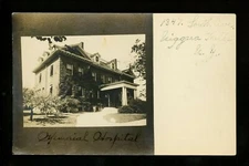 Niagara Falls Vintage real photo postcard RPPC New York NY Canada Hospital